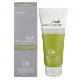 3W CLINIC Snail Cleansing Foam