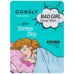 Consly Good skin after stress day mask sheet, 23мл